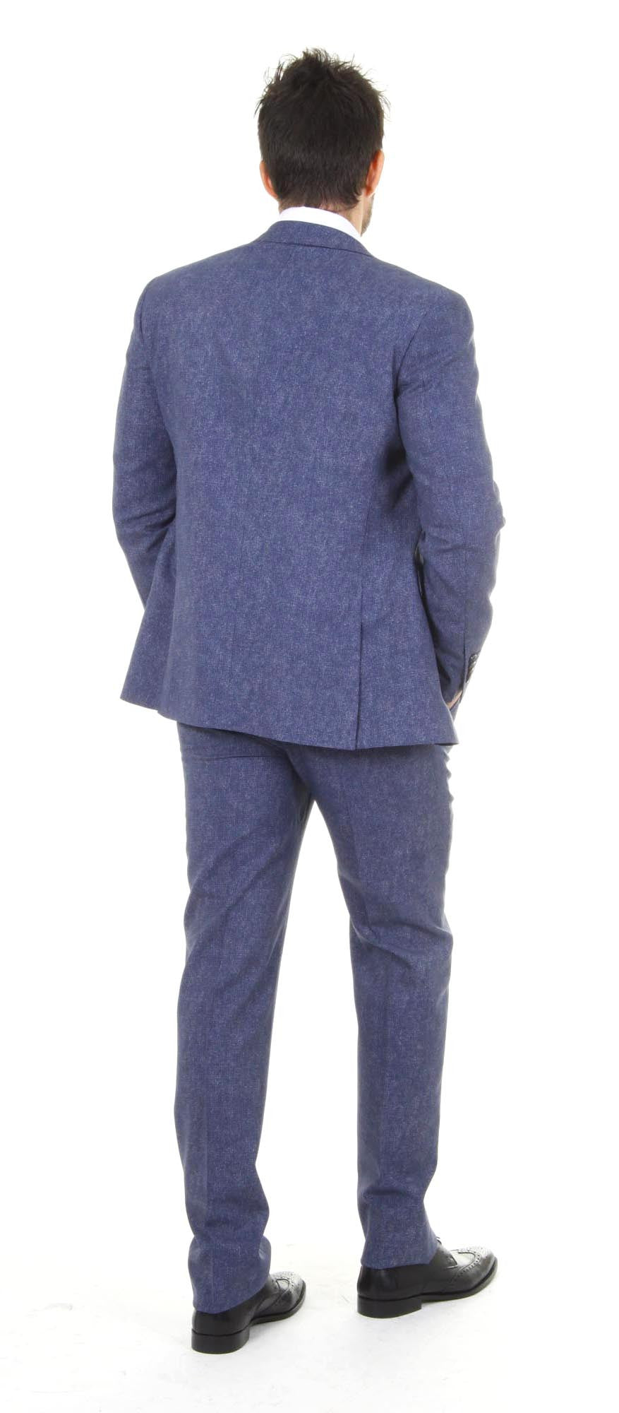 Versace 19.69 Abbigliamento Sportivo Srl mens suit Clak 2 buttons 16 Blu