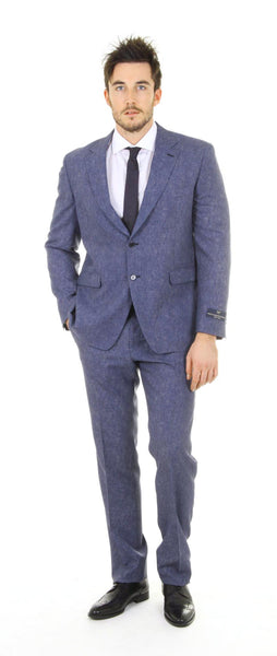 Versace 19.69 Abbigliamento Sportivo Srl mens suit Clak 2 buttons 16 Blu