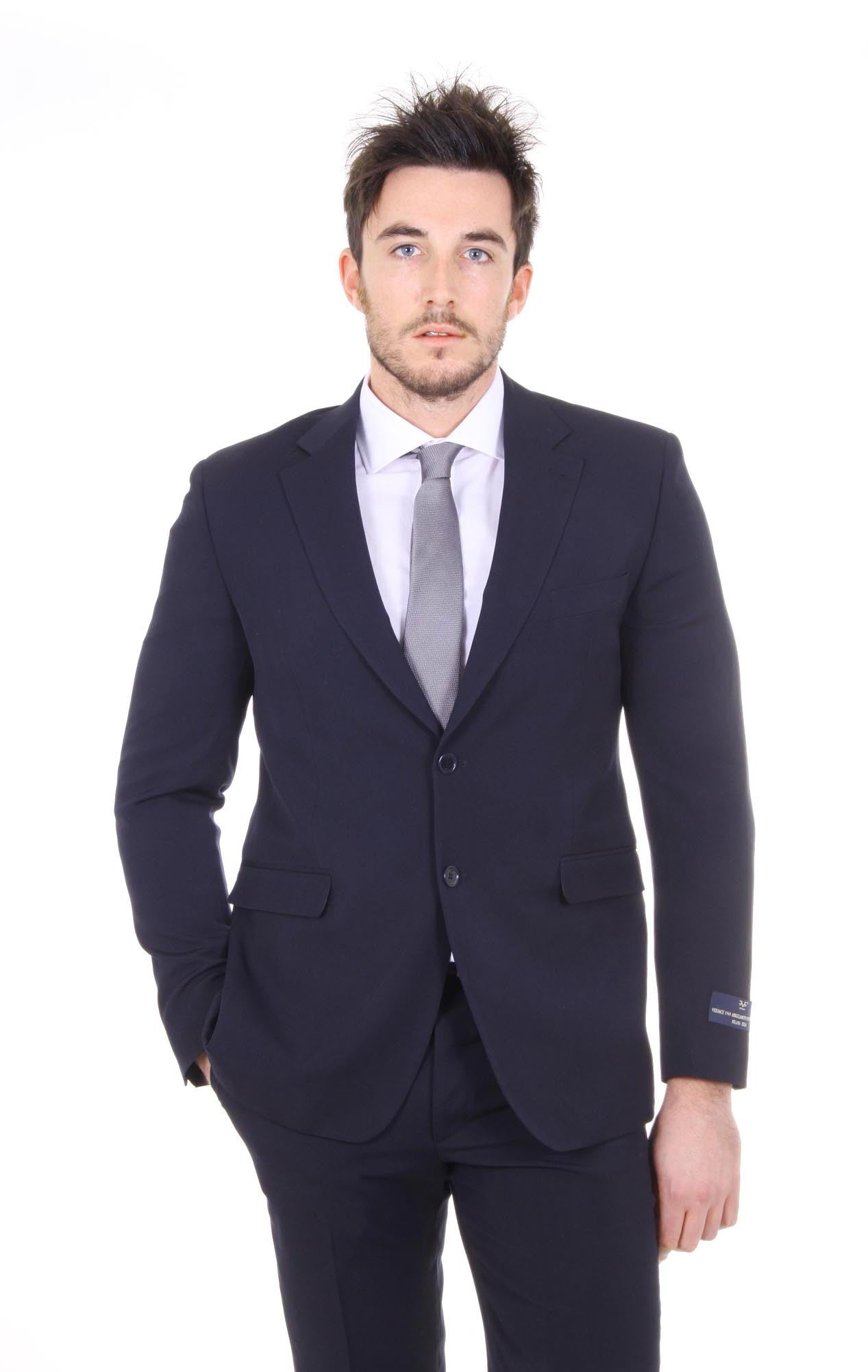 Versace 19.69 Abbigliamento Sportivo Srl mens suit Clak 2 buttons 20 Blu
