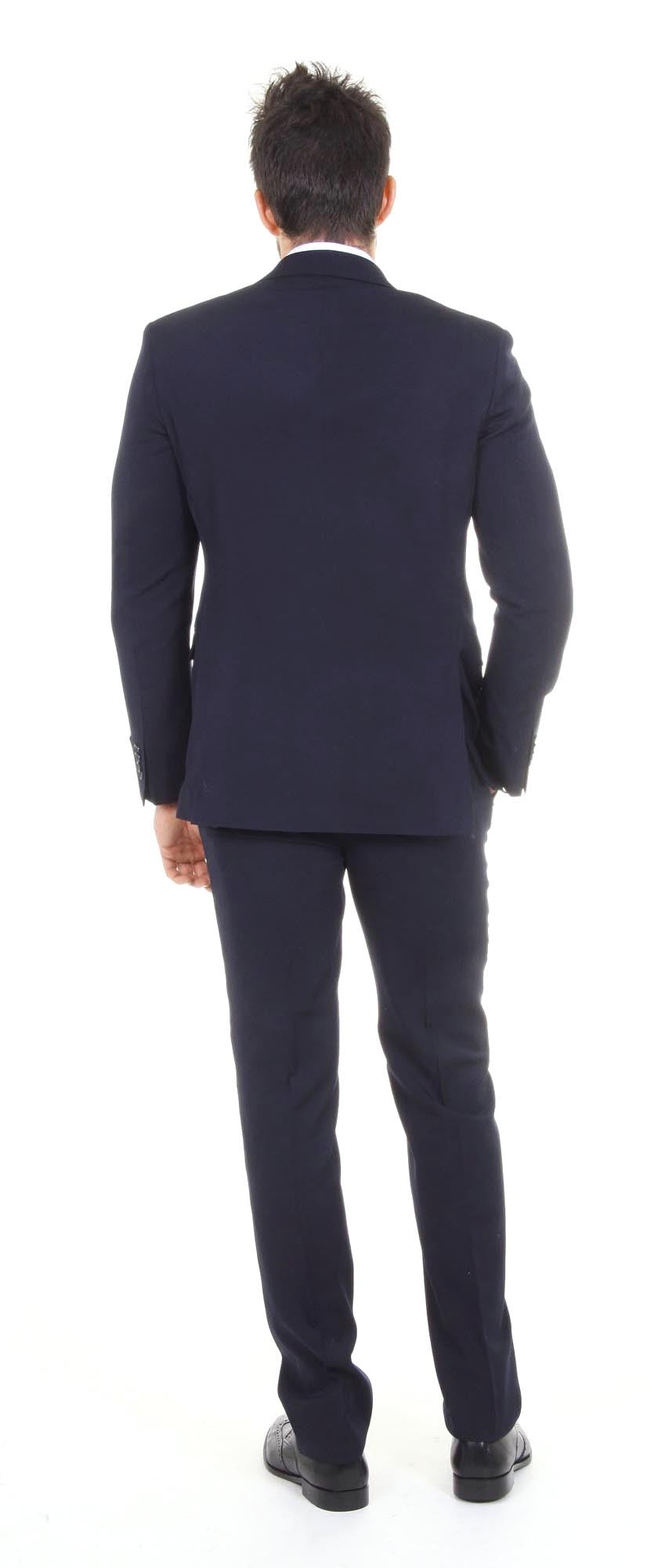 Versace 19.69 Abbigliamento Sportivo Srl mens suit Clak 2 buttons 20 Blu