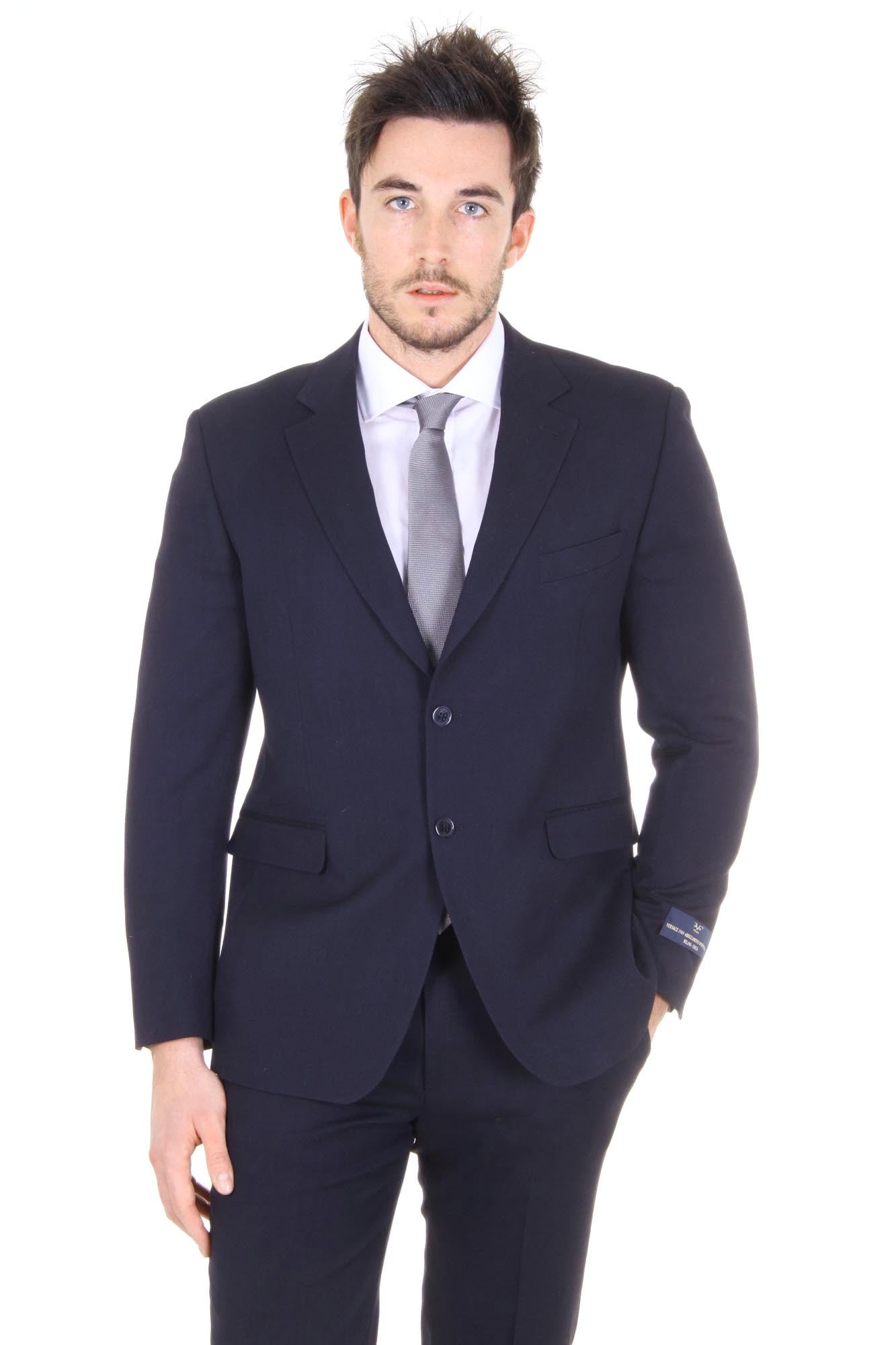 Versace 19.69 Abbigliamento Sportivo Srl mens suit Clak 2 buttons 28 Blu