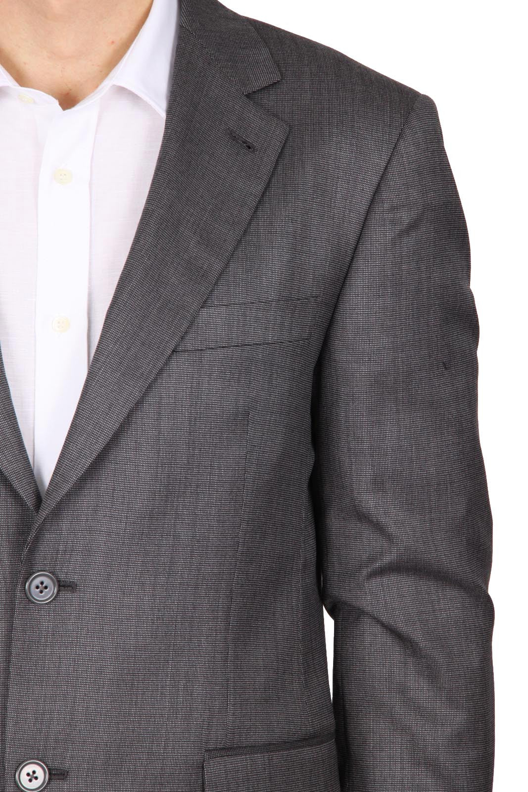 Versace 19.69 Abbigliamento Sportivo Srl mens suit Clak 2 buttons 834 52 Grigio Medio