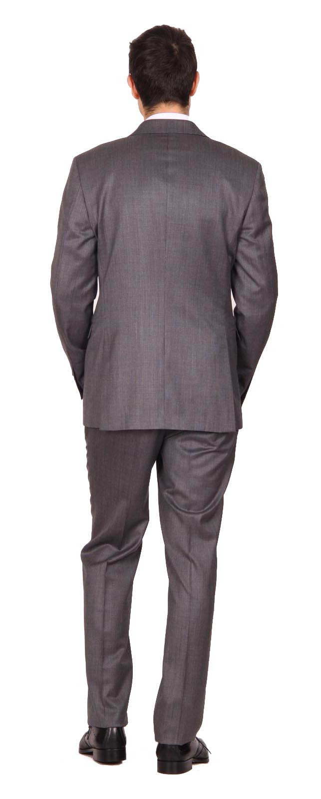 Versace 19.69 Abbigliamento Sportivo Srl mens suit Clak 2 buttons 834 52 Grigio Medio